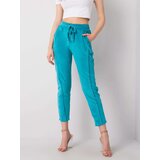 RUE PARIS Sweatpants-RV-DR-6110.92P-sea | Shoptok.si