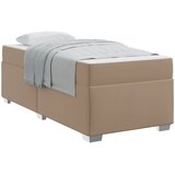  Krevetna konstrukcija Boja cappuccina 100 x 200 cm tkanina | shoptok.hr