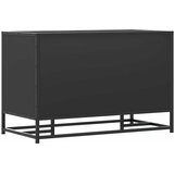  Klupa za cipele crna 80x40x53,5 cm od drveta i metala | Eponuda.ba