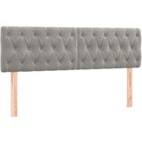  Box spring postelja z vzmetnico svetlo siva 160x200 cm žamet, (20846683) | Shoptok.si