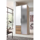MID.YOU omara s klasičnimi vrati, bela, hrastova deska | Shoptok.si