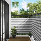  Balcony ekran Svijetlo siva i bijela. 110 x 600 cm | shoptok.hr