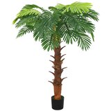 vidaXL umjetna cikas palma s posudom 160 cm zelena Cijene