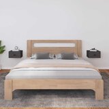  Zidni noćni ormarići 2 kom Siva 40 x 29,5 x 22 cm | shoptok.hr