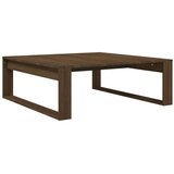  Stolić za kavu boja hrasta 100x100x35 cm od konstruiranog drva | shoptok.hr