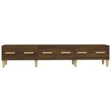 TV omarica rjavi hrast 150x34,5x30 cm konstruiran les, (20731092) | Shoptok.si