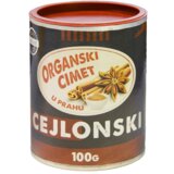  TOP FOOD Cimet u prahu organski cejlonski 100g Cene