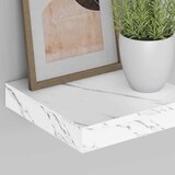  Polica na zidu Zidne 2 pcs Bijeli mramor 23 x 23,5 x 4 cm | shoptok.hr