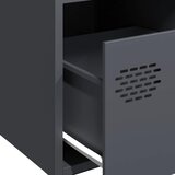  Komoda antracit 35x39x73,5 cm od hladno valjanog čelika | shoptok.hr