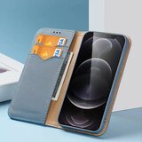 Dux ducis Hivo – usnjena denarnica za Apple iPhone 13 Pro, modra | Shoptok.si