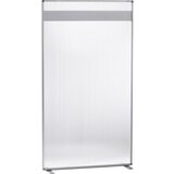 magnetoplan Predelna stena, polikarbonatna šipa z letvijo magnetowand®, VxŠxG 1800 x 1000 x 350 mm | Shoptok.si