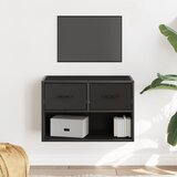vidaXL TV ormarić crni 60x31x39,5 cm konstruirano drvo i metal Cijene