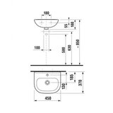 Jika Lavabo Jika OLYMP 45x37 (JI8156120001041) | Eponuda.com