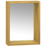 Ormarić s ogledalom 30 x 10 x 40 cm od masivne tikovine | shoptok.hr