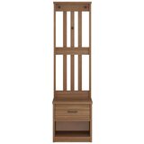 vidaXL Drevo za dvorano "SANDENS" 45x40x159,5 cm masivni les bora | Shoptok.si