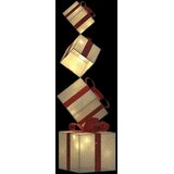  Poklon kutija za božićne ukrase 80 LED dioda toplo bijela | shoptok.hr