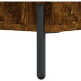  Visoka komoda dimljeni hrast 69 5x34x180 cm konstruiranog drva | shoptok.hr