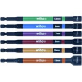 Wiha 47035 magnetni set nasadnih ključeva, u boji, 150mm, 6 delova ( w 47035 ) Cene