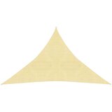  Senčno jadro 160 g/m² bež 4x4x5,8 m HDPE, (20609261) | Shoptok.si