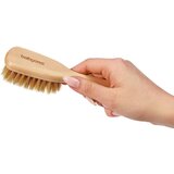 BabyOno Lesena krtača za lase z naravnimi ščetinami, srednja | Shoptok.si