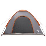 Kamping šator s krovom Siva i narančasta 275 x 215 x 125 cm | Eponuda.ba