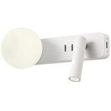  Redo 01-2991 - LED zidno svetlo OASIS LED/3W/230V+1xG9/10W USB CRI 90 bela | Eponuda.com