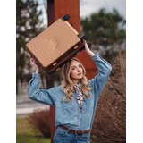 Vuch Putni kofer Precious Bronze, 37 l, tvrda ljuska | shoptok.hr