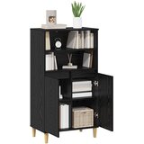  Highboard Crni hrast 60 x 36 x 110 cm Konstruirano drvo | shoptok.hr