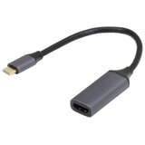 E-green Adapter USB 3.1 Tip C na HDMI 2.0 Black Cene