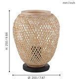 Eglo 55699 - Stona lampa DEMBLEBY 1xE27/40W/230V bež | Eponuda.com