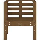  Vrtne stolice 2 kom boja meda 61,5x53x71 cm od masivne borovine | shoptok.hr