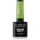 Claresa SoakOff UV/LED Color Neon gel lak za nohte odtenek 4 5 g Cene