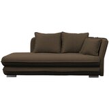 MID.YOU LEŽALNIK, rjava tekstil | Shoptok.si