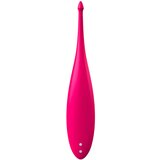 Satisfyer Twirling Fun - Vodoodporni klitorisni vibrator z možnostjo polnjenja (magenta) | Shoptok.si