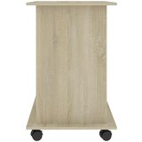  Stol za računalo boja hrasta 80 x 50 x 75 cm konstruirano drvo | Eponuda.ba