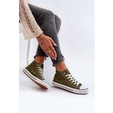 Boto Women's Dark Green Sneakers Socerio | Shoptok.si