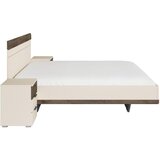 Premium Living Postelja Sajo, Barva Hrasta, Barva Šampanjca, 180x200 | Shoptok.si