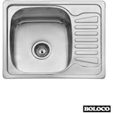 ugradna sudopera bl 896 inox ø90 58x48cm