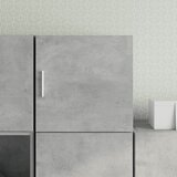 Maison Chic Stenska omarica - Zidna omarica betonsko siva 40x42,5x40 cm inženirski les iu1274, (22062960) | Shoptok.si