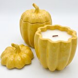NOBAMO Sveča Zoreča Buča - Rumena / Jabolčni zavitek / XL Cene