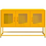 vidaXL TV ormarić senf žuti 100,5x39x60,5 cm hladno valjani čelik | shoptok.hr