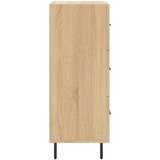 vidaXL Komoda boja hrasta sonome 34 5x34x90 cm od konstruiranog drva | shoptok.hr