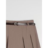 Sinsay Mini suknja sa širokim naborima i remenom | shoptok.hr