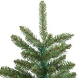 vidaXL Umjetno božićno drvce s nogom s 150 LED dioda Zelena 150 cm PVC | shoptok.hr