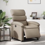 The Living Store Električni naslanjač kapučino umetno usnje - Električni Naslanjač, (21572953) | Shoptok.si