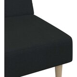  Dvosjed na razvlačenje od tkanine crni | shoptok.hr