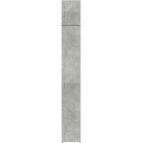 vidaXL Ozka omara za shranjevanje betonsko siva 30x42,5x225cm inž. les | Shoptok.si