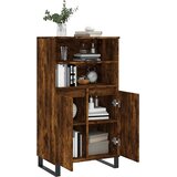  Visoka komoda dimljenog hrasta 60x36x110 cm konstruiranog drva | Eponuda.com