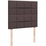  Krevet box spring s madracem tamnosmeđi 120 x 190 cm od tkanine | shoptok.hr