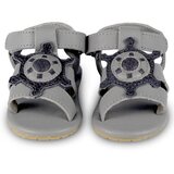 Donsje® otroški sandali flops steering wheel light grey betting leather | Shoptok.si
